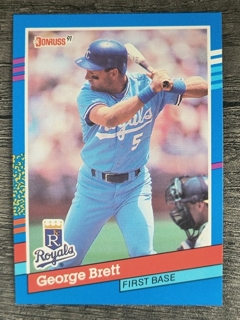 1991 Donruss #201 George Brett