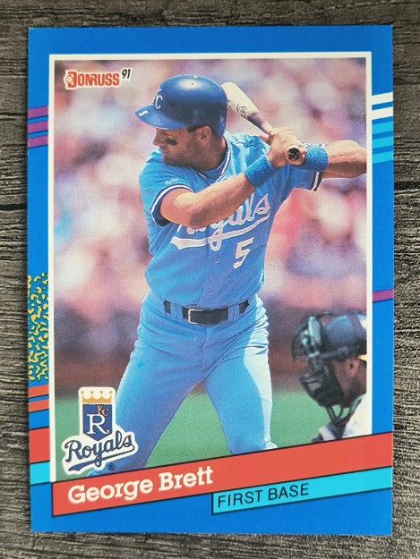 1991 Donruss #201 George Brett
