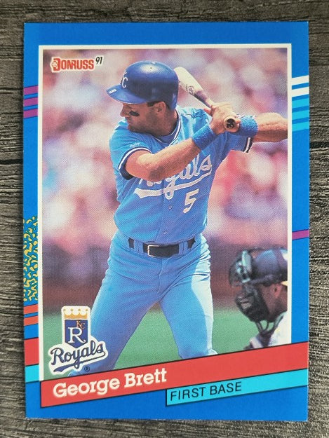 1991 Donruss #201 George Brett