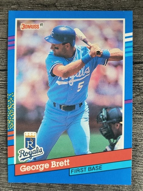 1991 Donruss #201 George Brett