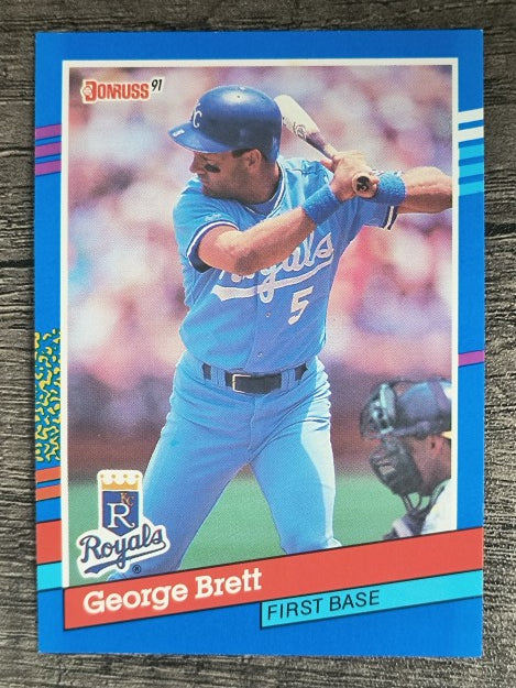 1991 Donruss #201 George Brett