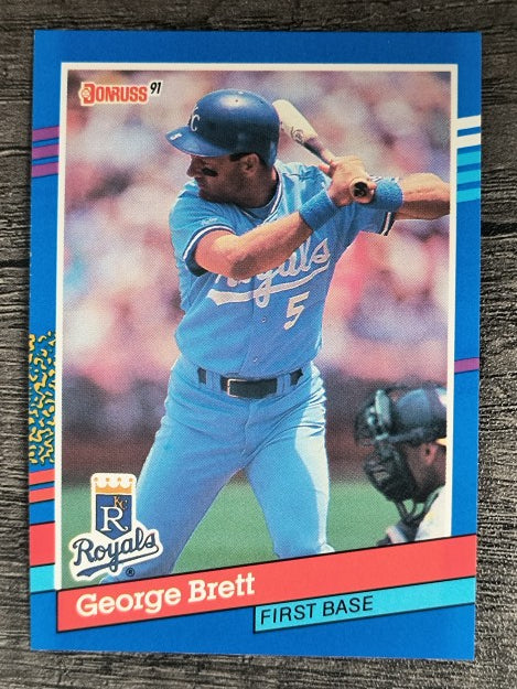 1991 Donruss #201 George Brett