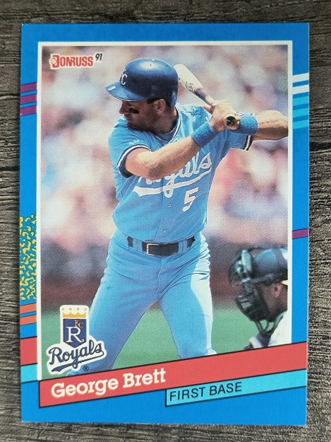 1991 Donruss #201 George Brett