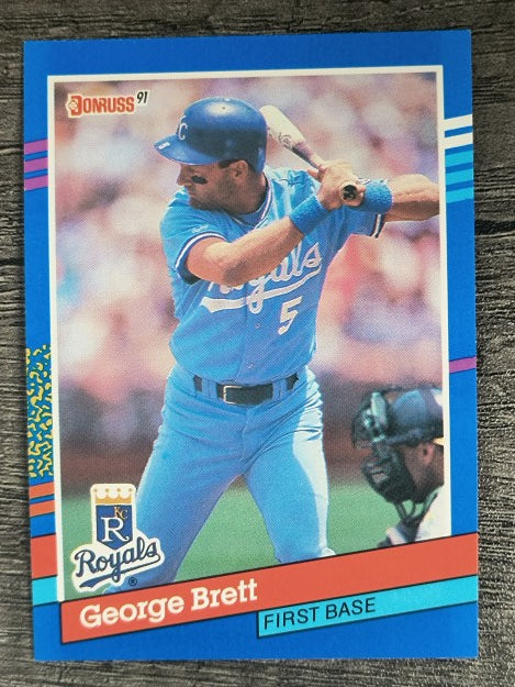 1991 Donruss #201 George Brett