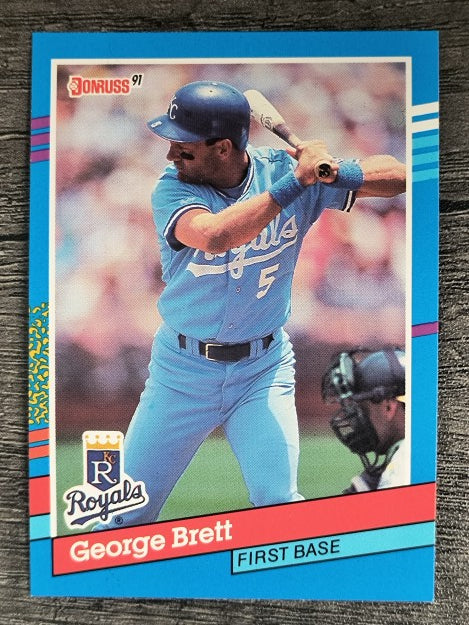 1991 Donruss #201 George Brett