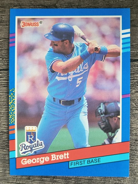 1991 Donruss #201 George Brett