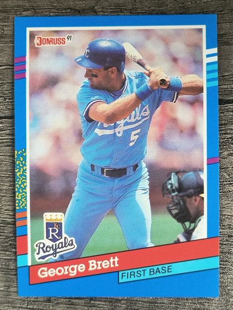 1991 Donruss #201 George Brett