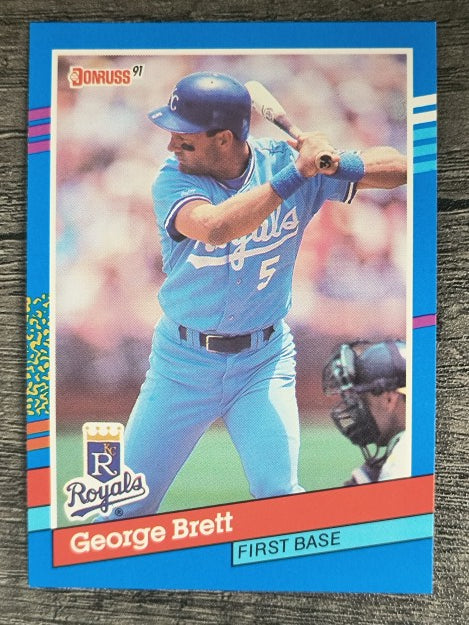 1991 Donruss #201 George Brett