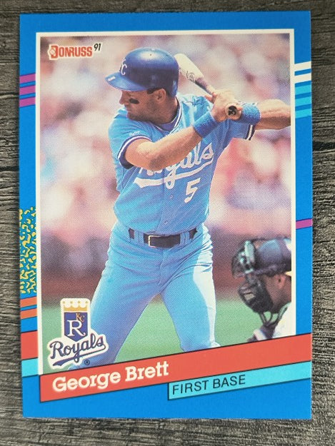 1991 Donruss #201 George Brett