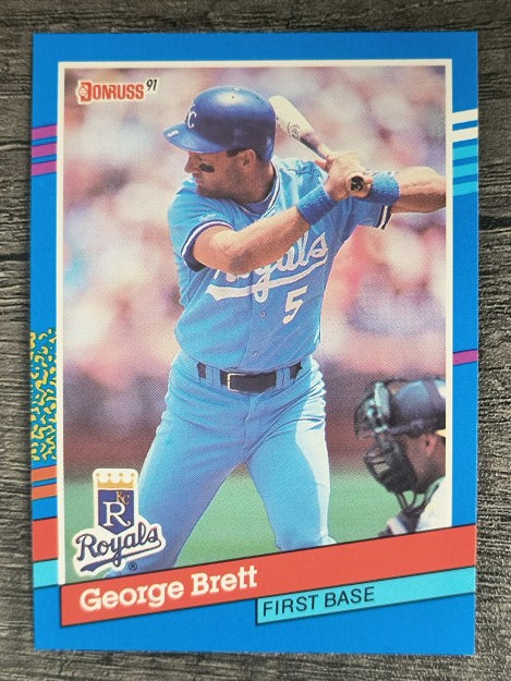 1991 Donruss #201 George Brett