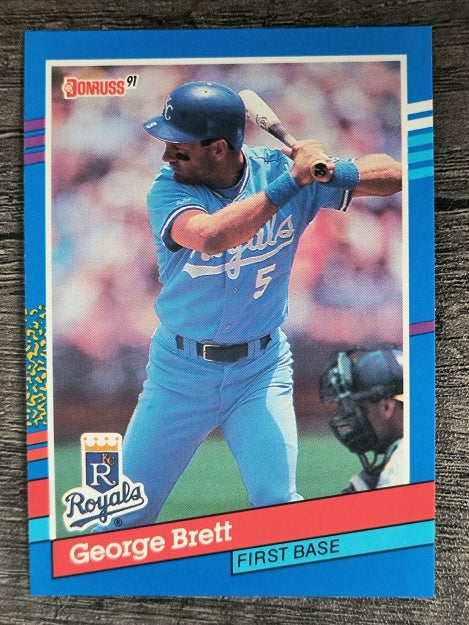 1991 Donruss #201 George Brett