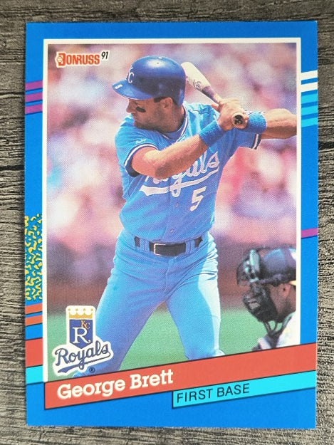 1991 Donruss #201 George Brett