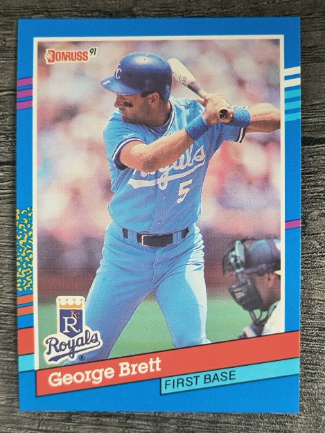 1991 Donruss #201 George Brett
