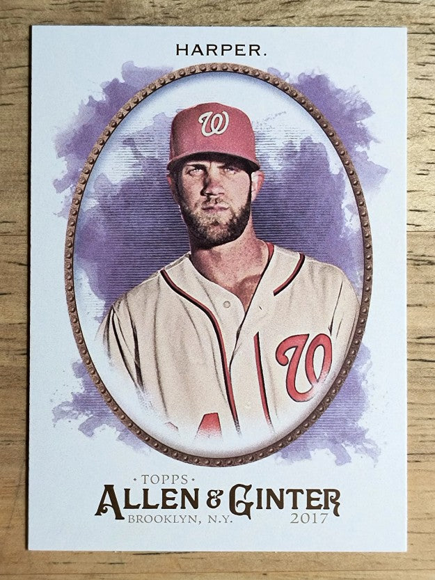 2017 Topps Allen and Ginter #50 Bryce Harper