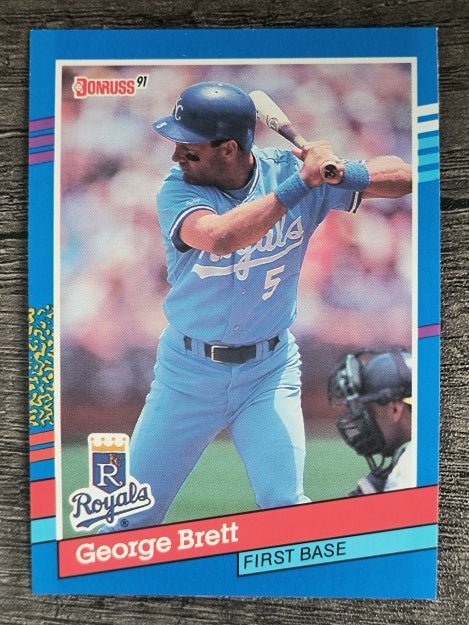 1991 Donruss #201 George Brett