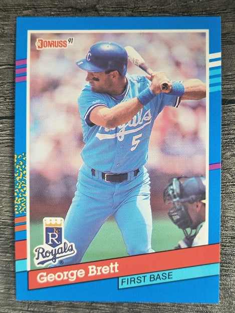 1991 Donruss #201 George Brett