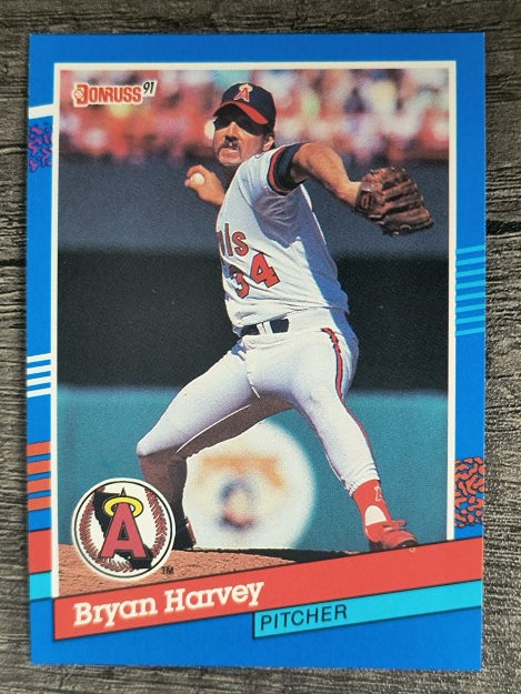 1991 Donruss #206 Bryan Harvey