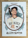 2017 Topps Allen and Ginter #137 Nolan Arenado