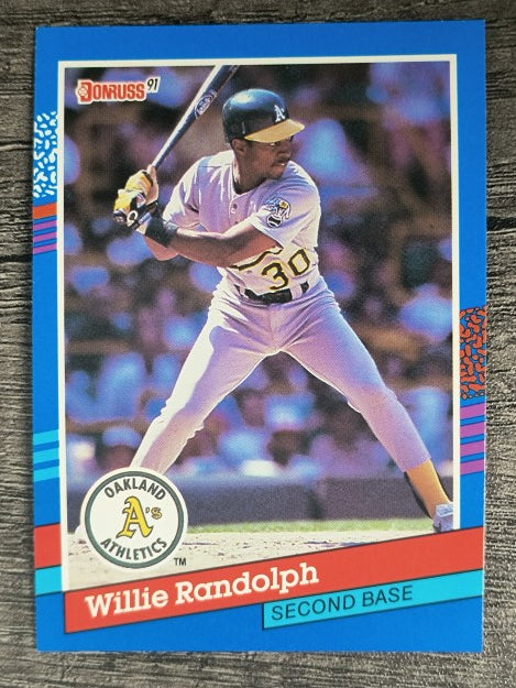 1991 Donruss #217 Willie Randolph