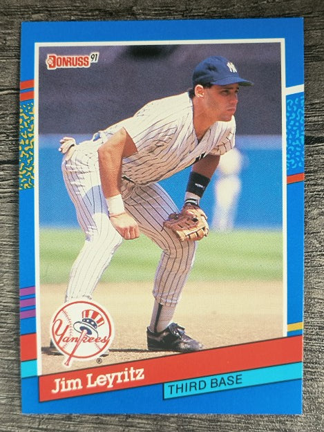 1991 Donruss #219 Jim Leyritz