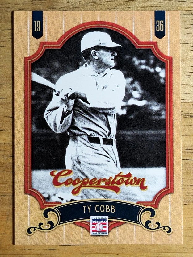 2012 Panini Cooperstown #1 Ty Cobb