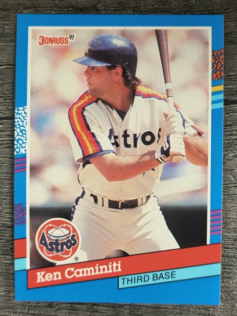 1991 Donruss #221 Ken Caminiti