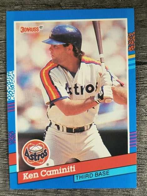 1991 Donruss #221 Ken Caminiti
