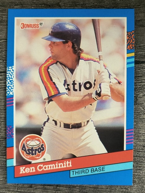 1991 Donruss #221 Ken Caminiti