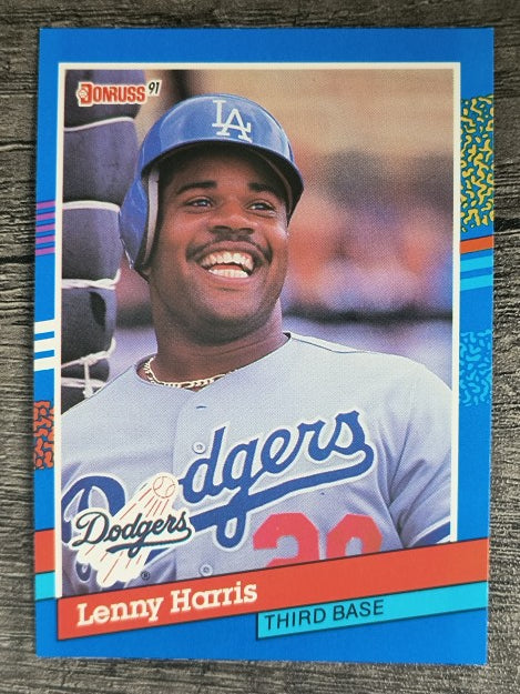 1991 Donruss #224 Lenny Harris