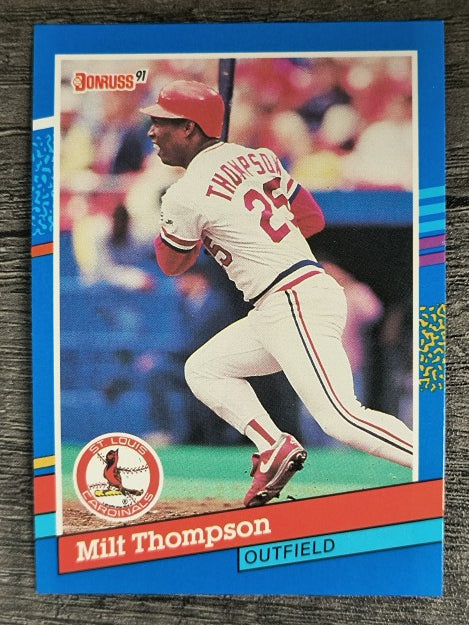 1991 Donruss #225 Milt Thompson