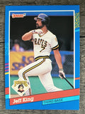 1991 Donruss #233 Jeff King
