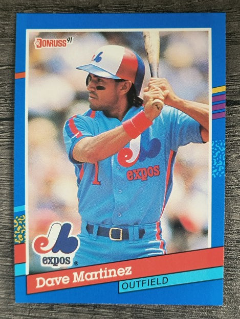 1991 Donruss #237 Dave Martinez