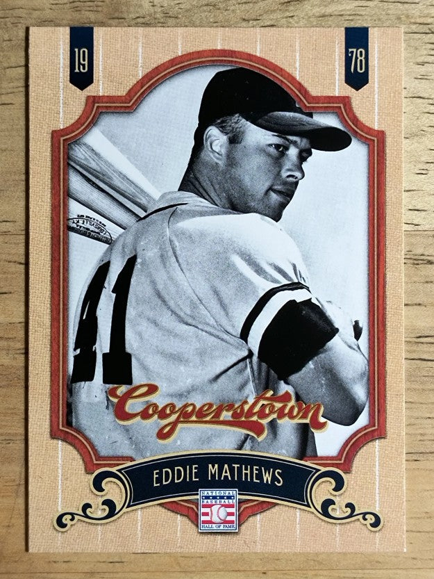 2012 Panini Cooperstown #99 Eddie Mathews