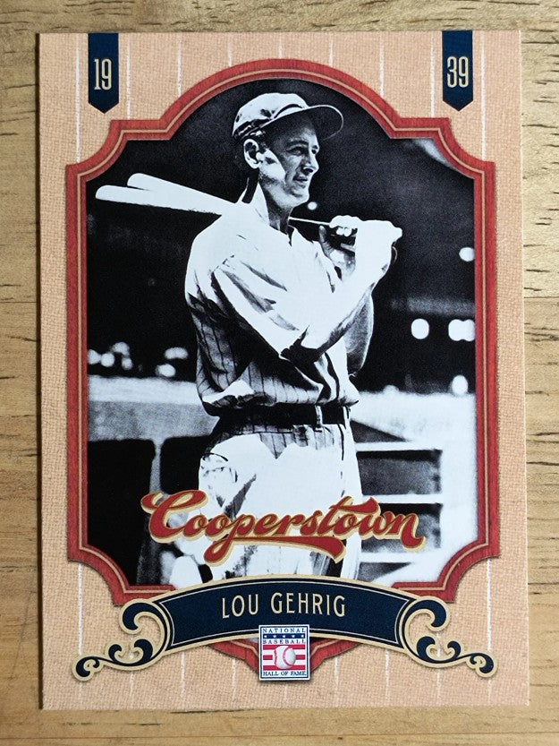 2012 Panini Cooperstown #6 Lou Gehrig