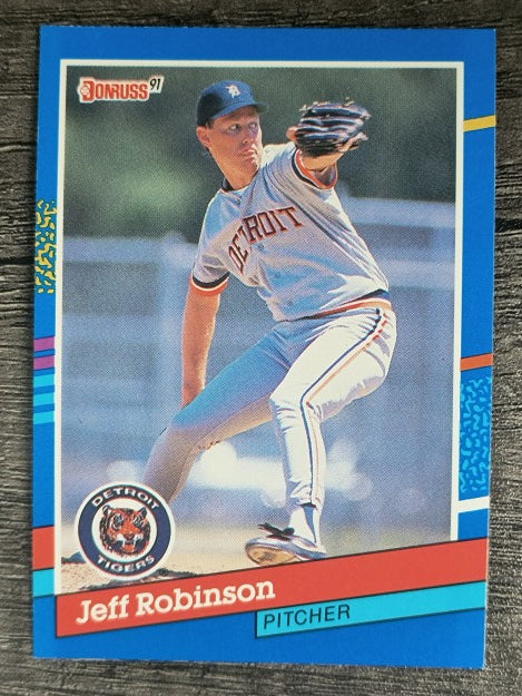 1991 Donruss #245 Jeff M. Robinson