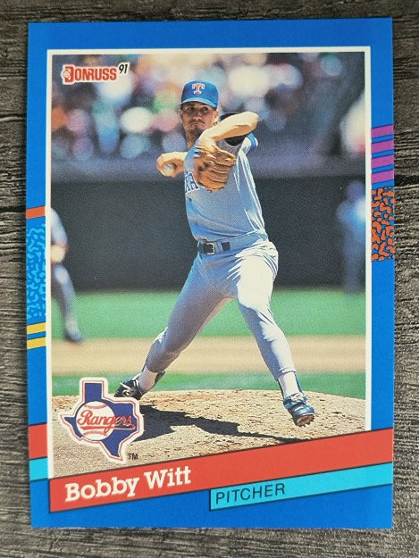 1991 Donruss #249 Bobby Witt