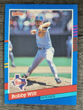 1991 Donruss #249 Bobby Witt