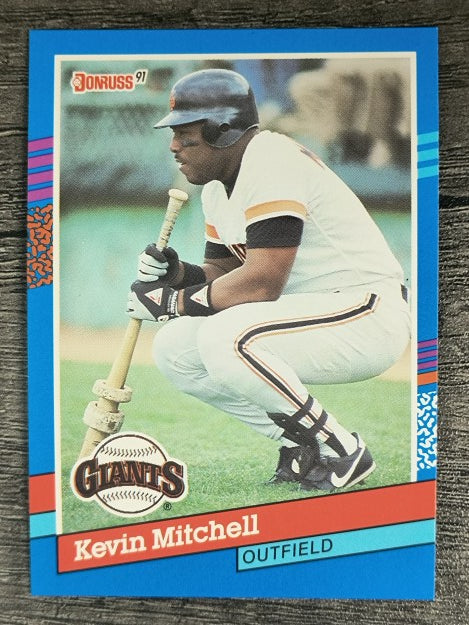 1991 Donruss #255 Kevin Mitchell