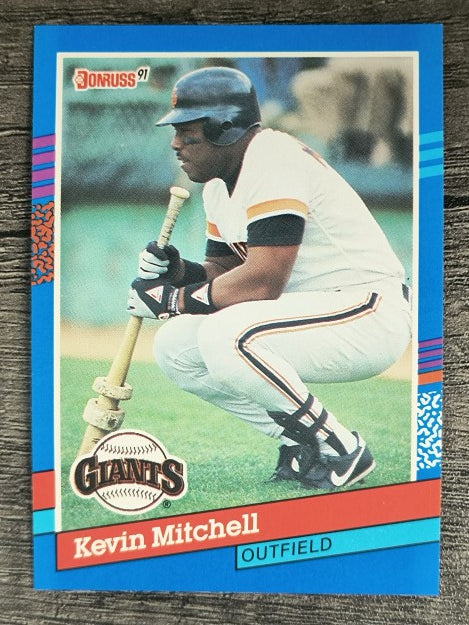 1991 Donruss #255 Kevin Mitchell