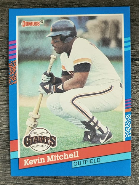 1991 Donruss #255 Kevin Mitchell