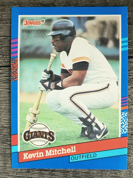1991 Donruss #255 Kevin Mitchell