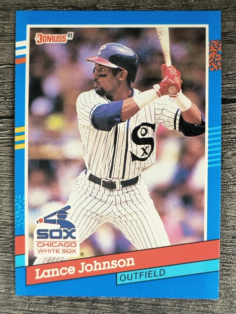 1991 Donruss #259 Lance Johnson