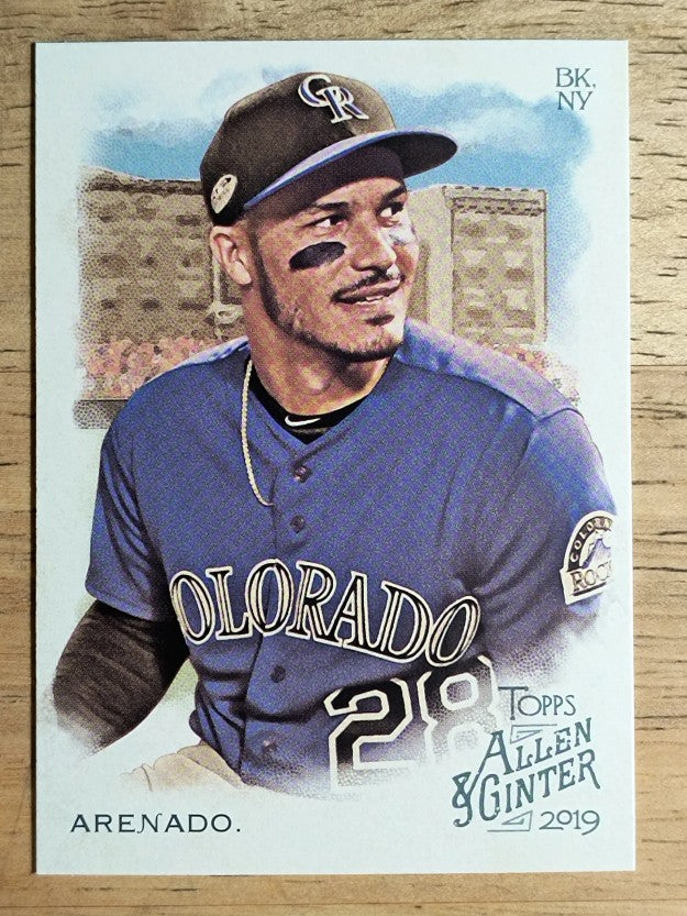 2019 Topps Allen and Ginter #107 Nolan Arenado