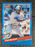 1991 Donruss #261 Fred McGriff