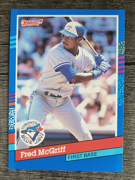 1991 Donruss #261 Fred McGriff