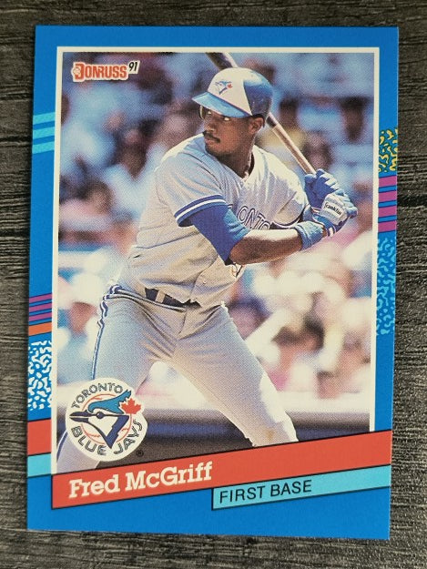 1991 Donruss #261 Fred McGriff