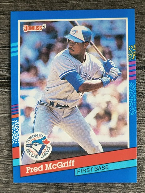 1991 Donruss #261 Fred McGriff