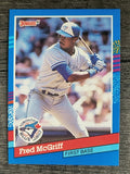 1991 Donruss #261 Fred McGriff