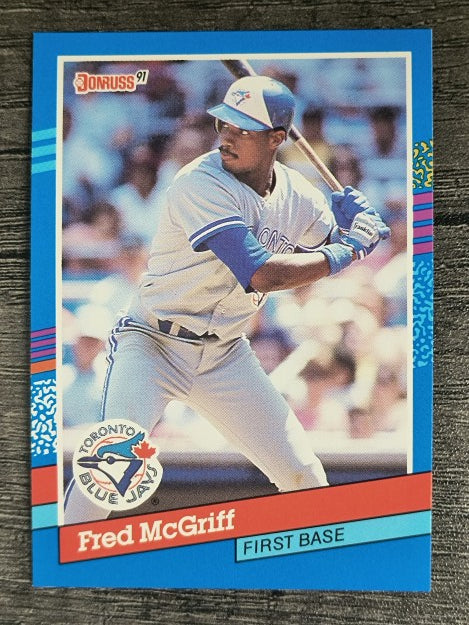 1991 Donruss #261 Fred McGriff