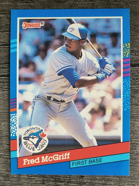 1991 Donruss #261 Fred McGriff